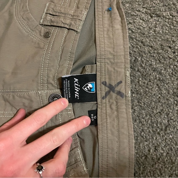 Kuhl women’s hiking pants size 10 khaki - Picture 5 of 5